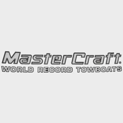 MasterCraft Boat World Record Towboats Raised Decal | Sticker 758451 • $85.43