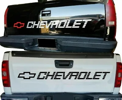 CHEVY Decals CHEVROLET Vinyl Sticker Silverado 1500 Bed Tailgate Letters 454 SS • $28.18