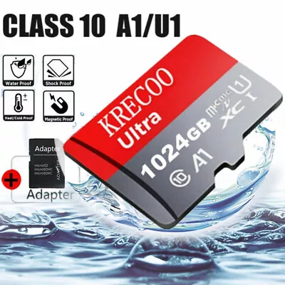 1024GB Micro SD Card TF Class10 256GB Ultra Phone Tablet Memory 4K Camera Tablet • $18.99