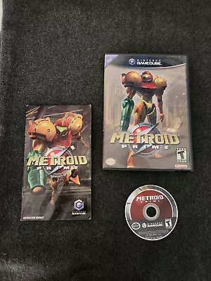 Metroid Prime 2002 Nintendo GameCube 100% Original Tested Working Manual CIB • $34.99