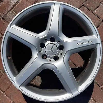 20  MERCEDES AMG CL65 CL63 S400 S450 S550 OEM Factory Wheel Rim REAR DAMAGED • $298.92