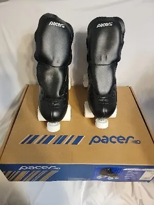 NEW Pacer Stratos Black Roller Skates Size 10  • $75