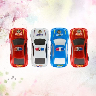 £9.51 • Buy  4pcs Pull Back Police Car Toy Simulation Mini Police Car Model Toy For Kids