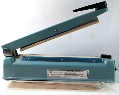 17  PFS-400 Hand Impulser Plastic Film Mylar Bag Sealer W/ Extra Heating Element • $27.95