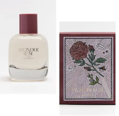 Zara Wonder Rose Perfume Christmas Gift Happy Holidays Limited Edition 30ml 90ml • £14.99