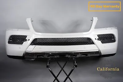 10-12 Mercedes X164 GL450 Front Bumper Cover Assembly W/ Park Assist White OEM • $937.50