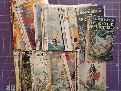 Ace Science Fiction Classic Edgar Rice Burroughs Paperback Book Cover Only Lot • $14.99