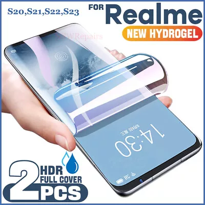 For Samsung Galaxy S23 S22+ S21 S20 Ultra S10 S24 Plus HYDROGEL Screen Protector • $6.95