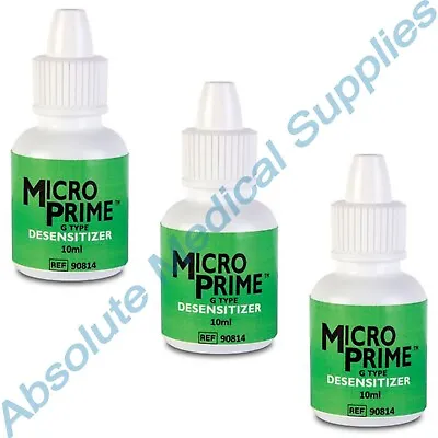 *3-Bottles* Zest Dental Micro Prime G Desensitizing Agent 35% Hema 10 ML 90814 • $119.99