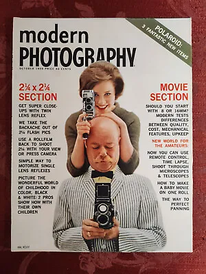 RARE MODERN PHOTOGRAPHY Magazine October 1959 • $14.40