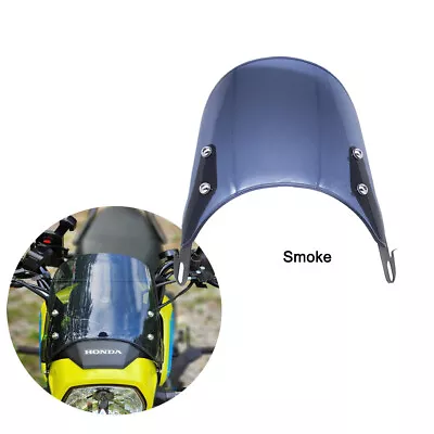 Smoke Motorcycle Windshield High Quality PC Windscreen For HONDA Navi 2018-2023 • $26.99