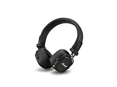 Marshall Major IV 4 Bluetooth On-Ear Headphones Black  • $54.99