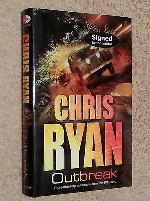 £14.99 • Buy Chris Ryan SIGNED Outbreak UKHC 1st Edn
