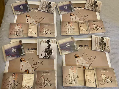 Olly Murs Signed - Marry Me CD (The Ultimate Fan Signed Bundle) 5 X Signed Items • £79.99