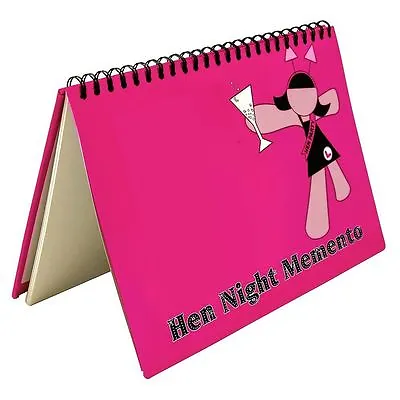 £2.99 • Buy Hen Party Night Memento Comments Photos Memory Scrapbook Book Bride To Be Gift 