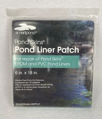 Pond Liner Patch 6” X 18” Pond Skins EPDM & PVC Liners #SPPLP • $14.99