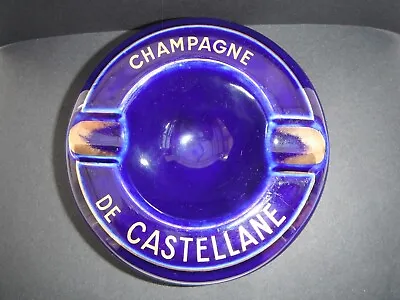 £15 • Buy Vintage Porcelain Champagne De Castellane Ceramic Ashtray
