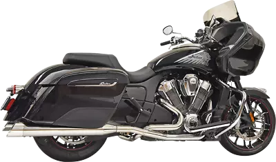 Bassani Black True Dual Performance Exhaust For Indian Challenger 20-21 • $1539.95