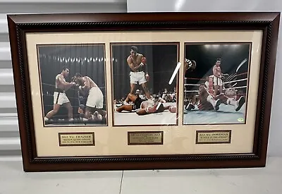 Millionaire Gallery MUHAMMAD ALI FAMOUS WRESTLING COLLAGE • £962.85