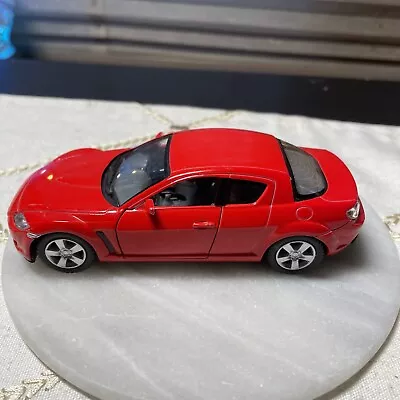 Mazda RX-8 1/36 Scale Diecast Model Car With Pull Back- Red Color  5 Inch • $9.99