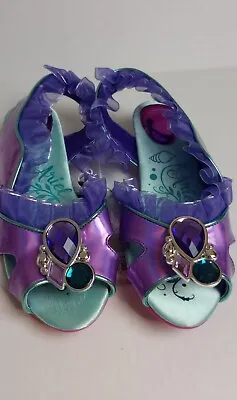 NWT Disney Store Ariel Costume Shoes Girl's Size 2/3 The Little Mermaid Dress Up • $24.65