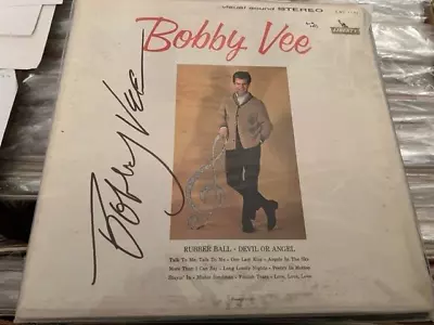 LP Record With Jacket On Liberty Bobby Vee LST 7181 AUTOGRAPHED • $64