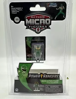 Mighty Morphin Power Rangers Green Ranger World's Smallest Micro Action Figure • $49.99