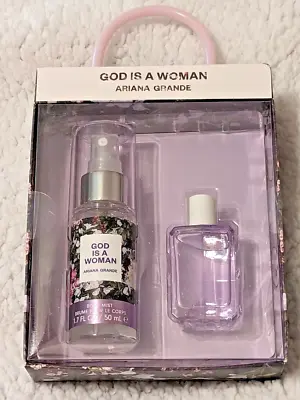 Ariana Grande God Is A Woman Gift Set Parfum 0.25oz Body Mist 1.7oz BNIB • $29.99