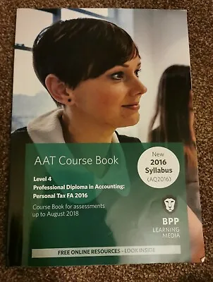 Course Book - AAT Personal Tax FA 2016 (2nd Edition)  • £5