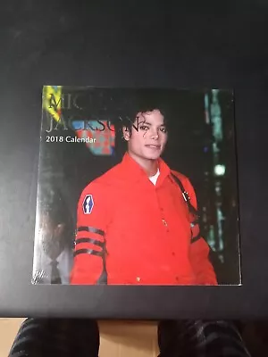 Michael Jackson 16-Month 2018 Calendar Sealed 12x12 Beat It Thriller Bad  • $5.49