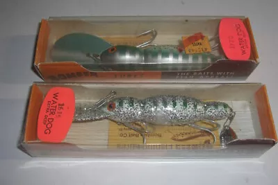 2 Bomber Water Dog Lure In Boxes Both With Glitter Finishes • $9.99