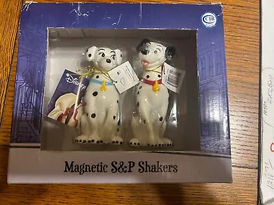 Dalmations Magnetic Salt & Pepper Shakers Westland Giftware New In Sealed Box • $21.99