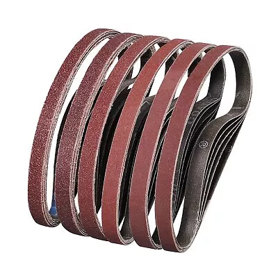 36 Pack Sanding Belts 1/2X18 Inches13X457mm- 6 Each Of 40/60/80/120/180/240 G... • $26.77