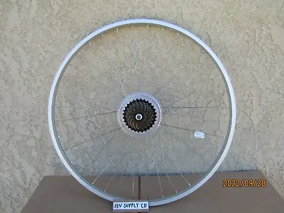 New  27'' X 1-1/4'' Bicycle Aluminum 7 Speeds Rear Wheel  Great For  Road Bikes • $84.95