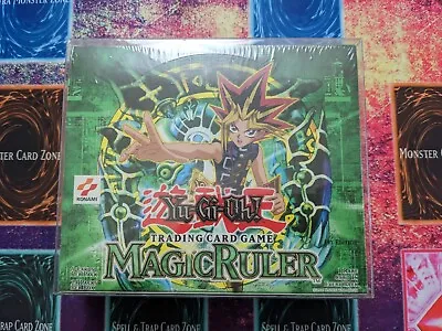 Yu-Gi-Oh! Magic Ruler 1st Edition Booster Box Sealed 24 Pack Box IPC-101865 • $2800