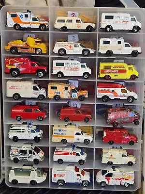 Hot Wheels/matchbox (case #138) AMBULANCE Emergency Services • $1.49