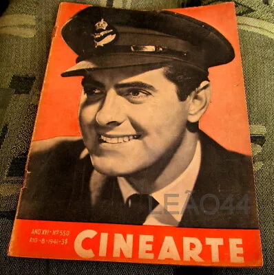 Cinearte Brazil 1941 Tyrone Power Mona Maris Carmen Miranda Vivien Leigh Garbo • $50