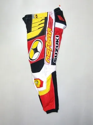 NoFear Elektron Suzuki Motocross Supercross Pants Size 30 Vintage MX • $89