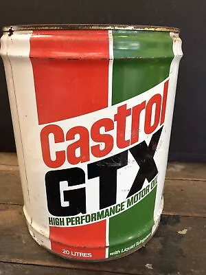 Castrol GTX 20 Litre Vintage Drum • $50