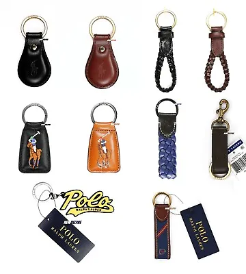 NWT Polo Ralph Lauren Key Chain Key Ring Key Fob  SIGNATURE PONY EDITION  • $34.99