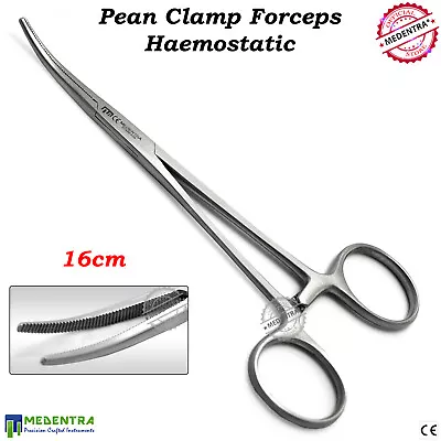 16cm Surgical Locking Pean Forceps Dog Cat Ear Hair Puller VETs FREE Shipping • £5.60