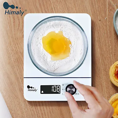 £18.59 • Buy Digtal Kitchen Scales 1-8000g Electronic LCD Balance Food Weight Postal Scale