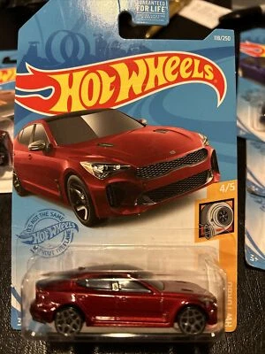 $2.25 • Buy 2021 Hot Wheels HW Turbo 2019 Kia Stinger GT #118 Red
