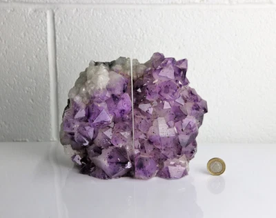£175 • Buy AMB10) Large Amethyst Crystal Bookends