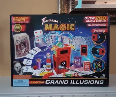 Fantasma Complete Grand Illusions Magic Set - Over 200+ Tricks Kit • $28.88