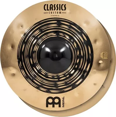 Meinl Classics Custom Dual 14  Hi Hat Cymbals/New With Warranty/Model # CC14DUH • $279.99