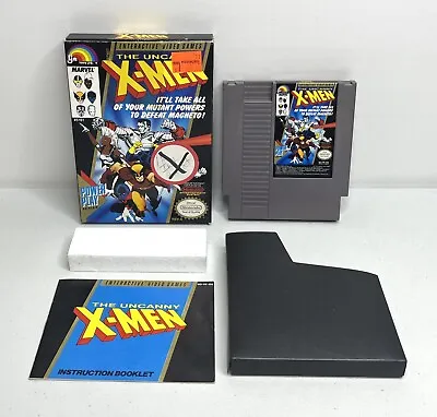 Nintendo NES The Uncanny X-Men Complete In Box CIB *Tape / Stickers On Box* • $74.95