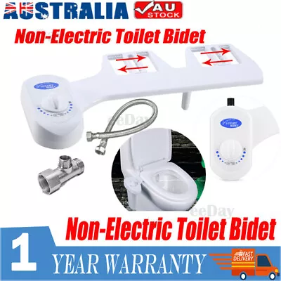 Hygiene Water Wash Clean Unisex Easy Toilet Bidet Seat Attachment Metal Parts • $26.28
