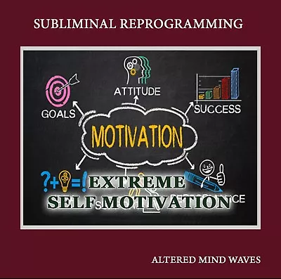 Motivation Subliminal CD Subliminal For Motivation Subliminal Motivation • $17.95