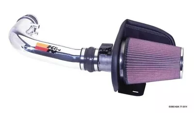 K&N COLD AIR INTAKE - 77 SERIES POLISHED FOR Ford F-150 F150 4.6/5.3L 1997-2003 • $399.99